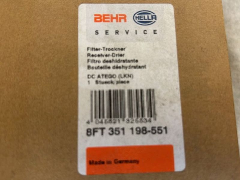 Klimaanlage Trocknerflasche MERCEDES ATEGO