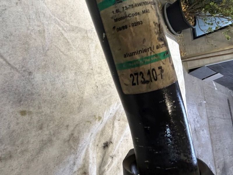 Endschalldämpfer Aluminiert Neuteil mit LagerspurenBMW E30 316I MOTOR M40