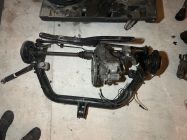 Hinterachse (ABS) komplett Komplett mit Automatikgetriebe und Antriebswellen<br>SMART 450